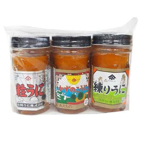 うに三味セット （４０ｇ＊３個入）