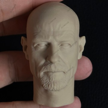 【台灣出貨】✨免運 1/6 白模 阿展老白頭雕 海森堡 絕命毒師 Breaking bad 兵人