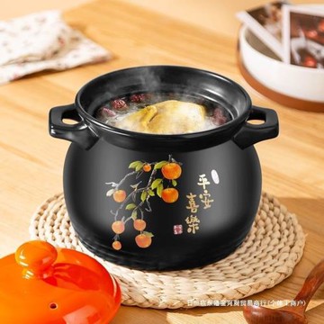 砂鍋燉鍋家用燃氣耐高溫干燒煲仔飯煲湯陶瓷家用小沙鍋批發零售品