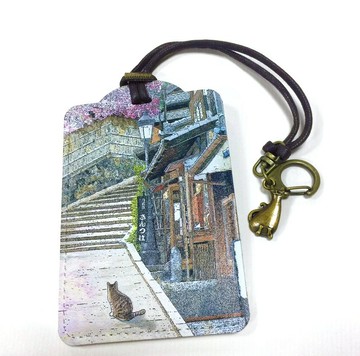 台灣藝術家 - 【林宗範系列】跟春天有個約會-藝術經典證件皮套