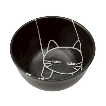 【DECO HOME商品】輕量小丼 DH黑貓 BK DI508(DH) NITORI宜得利家居