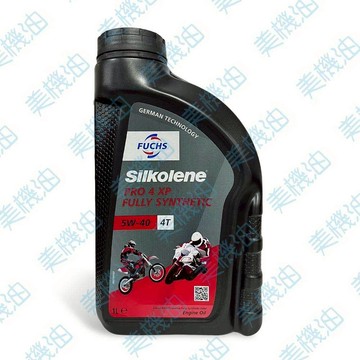 【美機油】 FUCHS Silkolene Pro 4 XP 5W40 全合成 酯類 機車 速克達 機油 MA2 1L