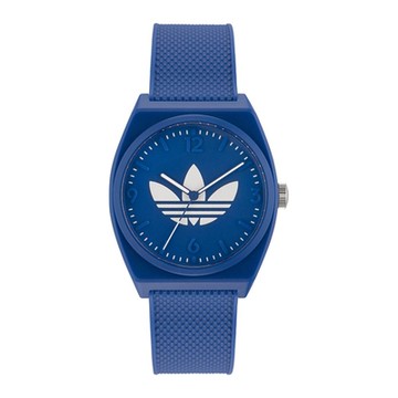 ADIDAS 愛迪達  PROJECT TWO 經典簡約錶款_AOST23049_藍_38mm