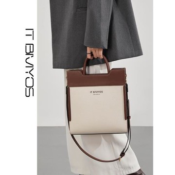 復古琴譜包中性托特包高級感上班電腦包大容量公文包通勤包手提包