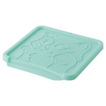Richell 利其爾 卡羅貓踏板  淡藍色  36.5 x 38 x 2.5cm  1個