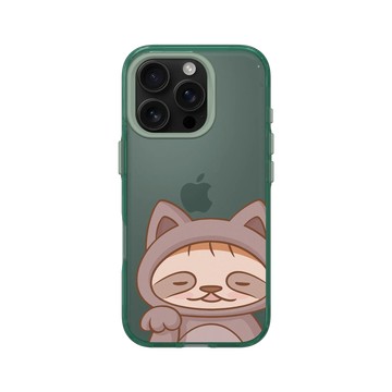 iPhone 16 Pro Clear 憂墨綠 - Keigo - Sleepy Sloth