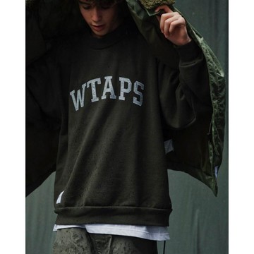 【日貨代購CITY】2020AW WTAPS COLLEGE MOCK NECK COPO 大學T LOGO 四色 現貨