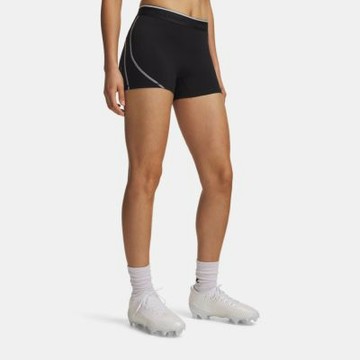 【UNDER ARMOUR】UA 女 HG Elite 緊身短褲_6015371-008