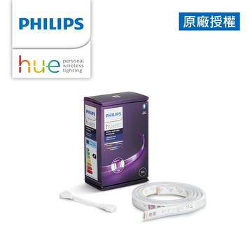 Philips 飛利浦 Hue 智慧照明 全彩情境 1M延伸燈帶 藍牙版(PH009)
