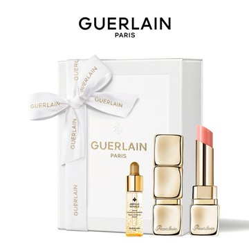 下單贈小花吊飾【Guerlain】嬌蘭KISSKISS法式之吻 波光蜜漾護唇膏 309 奶茶杏色｜滋潤型｜口紅｜雙子座生日快樂｜畢業禮物