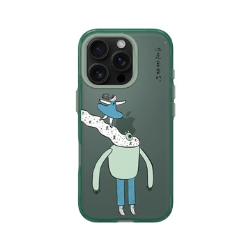 iPhone 16 Pro Clear 憂墨綠 - 包大山 Baozi - 你是重要的