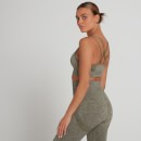 ​Limited Edition MP Women's Training Seamless Sports Bra - Dark Olive​ - XS