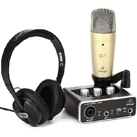 Behringer U-Phoria Studio Recording Podcasting Bundle