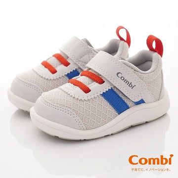 日本 Combi - COMBI醫學級NICEWALK兒童成長機能鞋(寶寶段)-休閒鞋-灰
