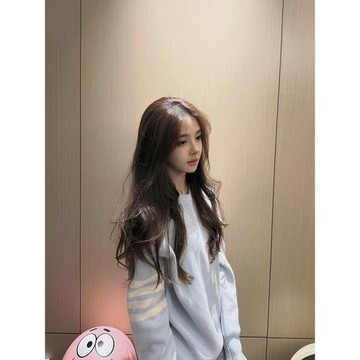 37 Beautiful 學院風藍色毛衣女秋冬百搭高級感顯白遮肉針織上衣