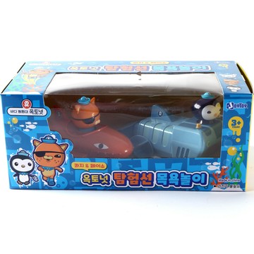 OCTONAUTS 海底小縱隊 探險船發條洗澡玩具組  海底小縱隊探險船  1盒