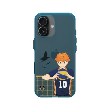 iPhone 17 Clear (相機按鈕) 夜幕藍 - 排球少年 Haikyu!! - 球場上的日向