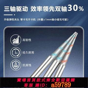 【廠家直銷 可打統編】巴優迪拔毛神器去鴨毛神器全自動雞鴨商用拔毛機家禽脫毛機