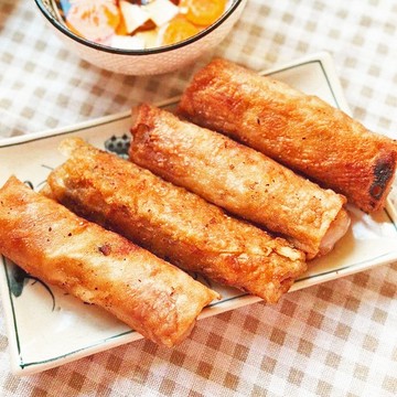 千張草蝦捲 (3條/150g±10%/包)【甲上生鮮】