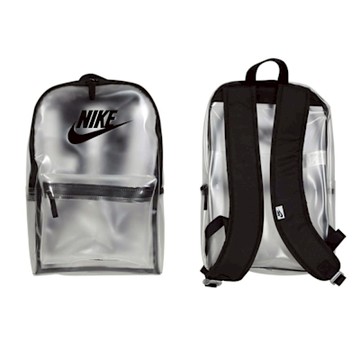 NIKE 大型後背包-雙肩包 肩背包 旅行包 HV8920-908 霧白黑