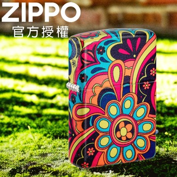 ZIPPO Flower Power Design 花卉能量設計防風打火機