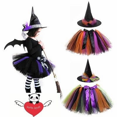 ハロウィン 衣装 子供 親子 コスプレ 女の子 魔女 仮装 キッズ スカート 子供 コスチューム