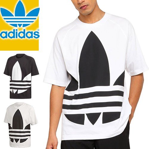 アディダス Adidas Tシャツ ビッグ トレフォイル ボクシー ティー メンズ ブランド おしゃれ 大きいサイズ 黒 白 ブラック ホワイト 通販 Lineポイント最大0 5 Get Lineショッピング