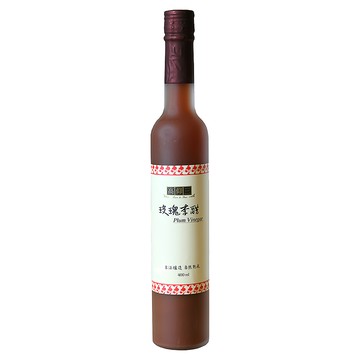 高仰三 玫瑰李醋 嚴選完熟果實釀造 清爽果香 酸甜迷人 純素  400ml  1瓶