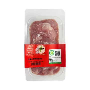 [家速配]嚴選冷藏台灣豬後腿肉片300g-貼體包裝※因配送關係實際到貨效期約2-3天