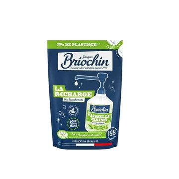 Jacques Briochin 藍牌碧歐馨 檸檬小蘇打護手洗碗精補充包 450ml