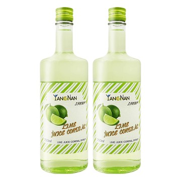 YANGNAN 仰南 萊姆風味糖漿 750ml 台灣產  2瓶