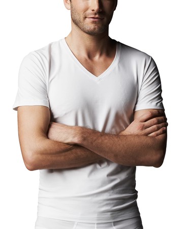 Cotton Superior V-Neck T-Shirt
