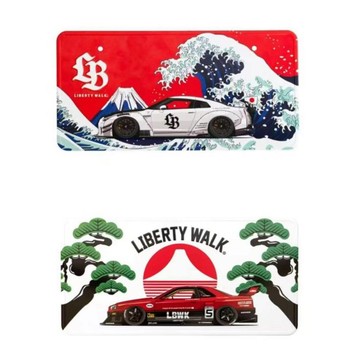 日本原宿限定 LBWK 汽車 裝飾大牌 大牌框 車聚車牌