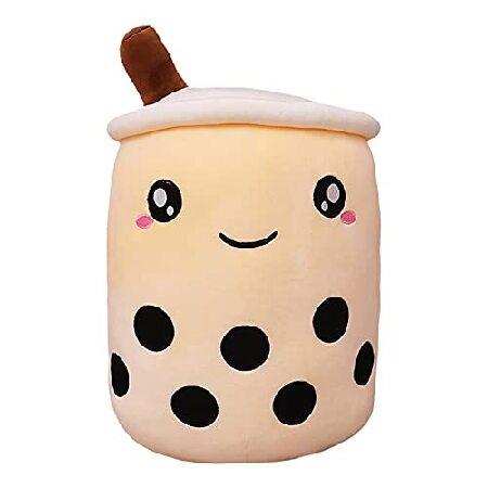 Cartoon Bubble Tea Plush Pillow,Plush Boba Tea Cup Toy Figurine