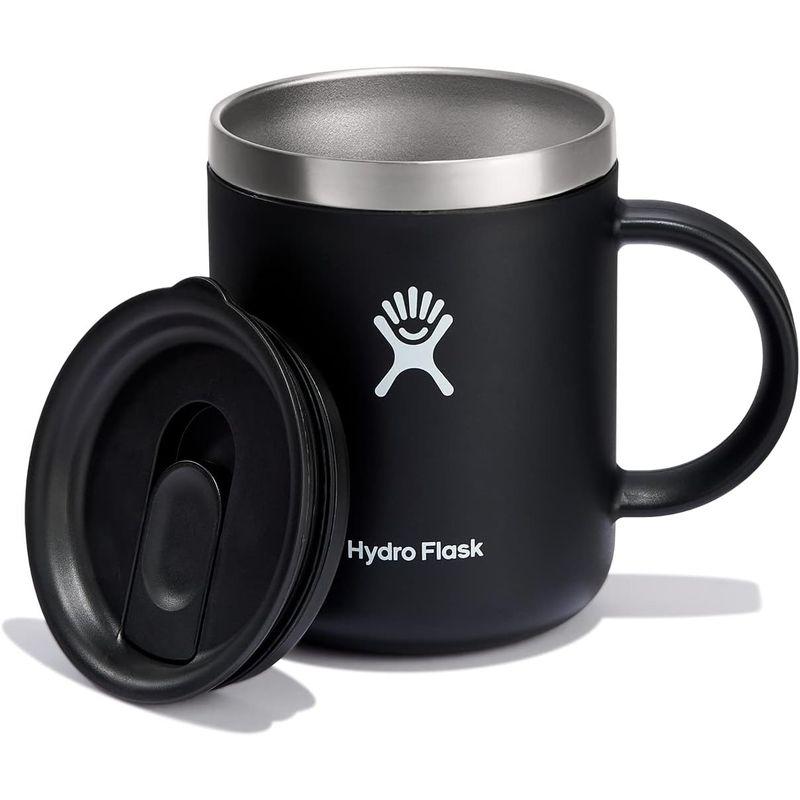 hydro-flask Hydro Flask 断熱プレスイン蓋付きマグ ブラック 12オンス