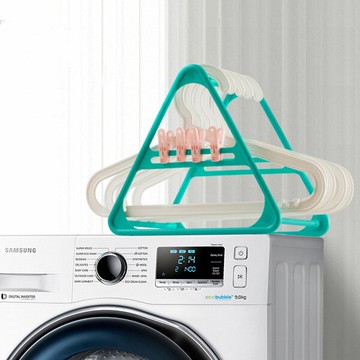 PS Mall 【J768】衣架衣物夾子收納架