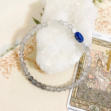 灰潮 天然礦石 水晶手環