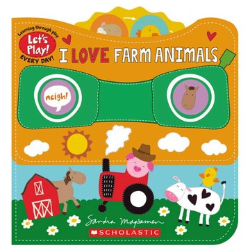 Let's Play: I Love Farm Animals / Scholastic 出版社旗艦店