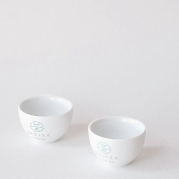 【天下第一好茶】好茶隨・白瓷不倒杯60ml 2入 - 防傾穩底