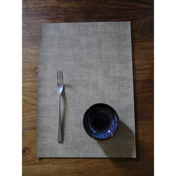 輕奢簡約皮革高級感隔熱墊餐桌墊西餐墊碗墊盤墊防水防燙防油免洗