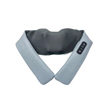 【Easy gogo】 無線筋舒福夾揉按摩帶 貓抓皮泥灰藍/鐵灰可選擇(車麗屋)