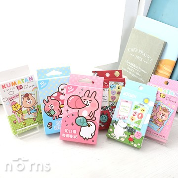 【插畫拍立得邊框貼紙】Norns Kanahei 卡娜赫拉 WC熊 嚕嚕米小不點 KUMATAN 拍立得照片底片貼紙