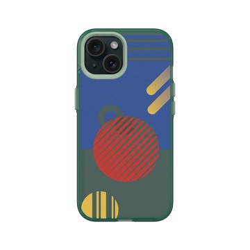 iPhone 15 Clear 憂墨綠 - NASA - Arp 142 Galaxies - Bauhaus Style