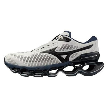 Mizuno 美津濃 慢跑鞋 男鞋 WAVE PROPHECY 15 灰深藍 J1GC260052