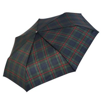 RAINSTORY經典綠紅格抗UV個人加大自動傘