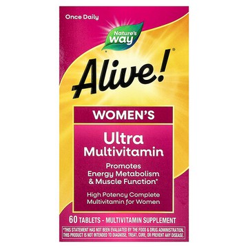 Nature's Way, Alive!，女性超級多維生素，60 片