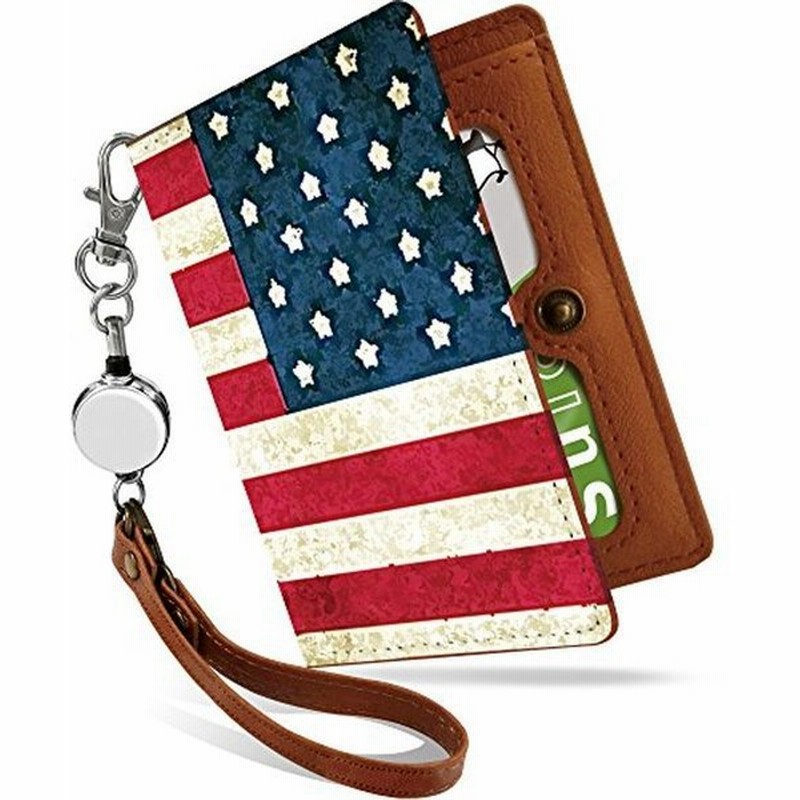 パスケース 定期入れ リール付き かわいい アメリカ 国旗 星条旗 格好良い かっこいい 二つ折り 中がみえない おしゃれ メンズ 旗 フラ 通販 Lineポイント最大0 5 Get Lineショッピング