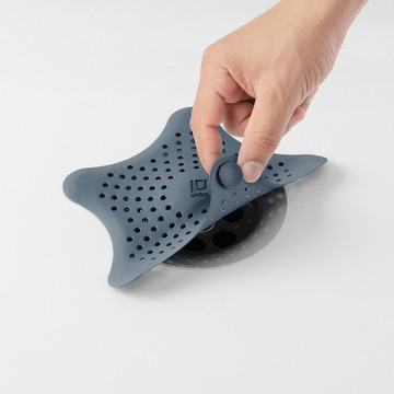 加拿大 Umbra 海星水槽濾網(煙灰藍15cm)