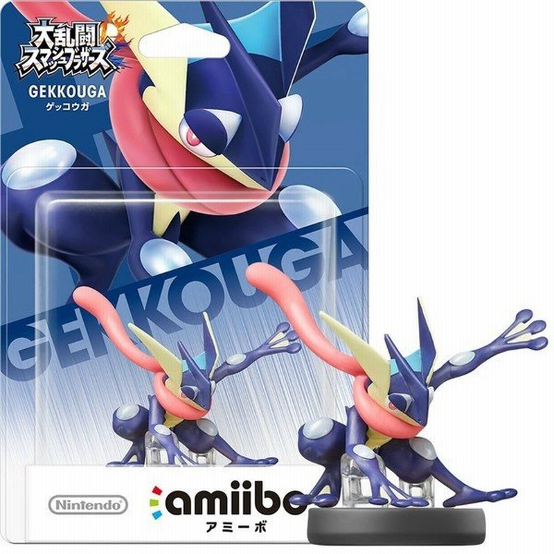 新品 Wiiuhd Amiibo ゲッコウガ 大乱闘スマッシュブラザーズシリーズ 在庫品 通販 Lineポイント最大0 5 Get Lineショッピング