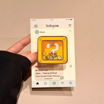 臺灣出貨🤩趣味可愛馬里奧搖搖樂磁吸支架可伸縮手機氣囊卡通桌面看劇支撐座